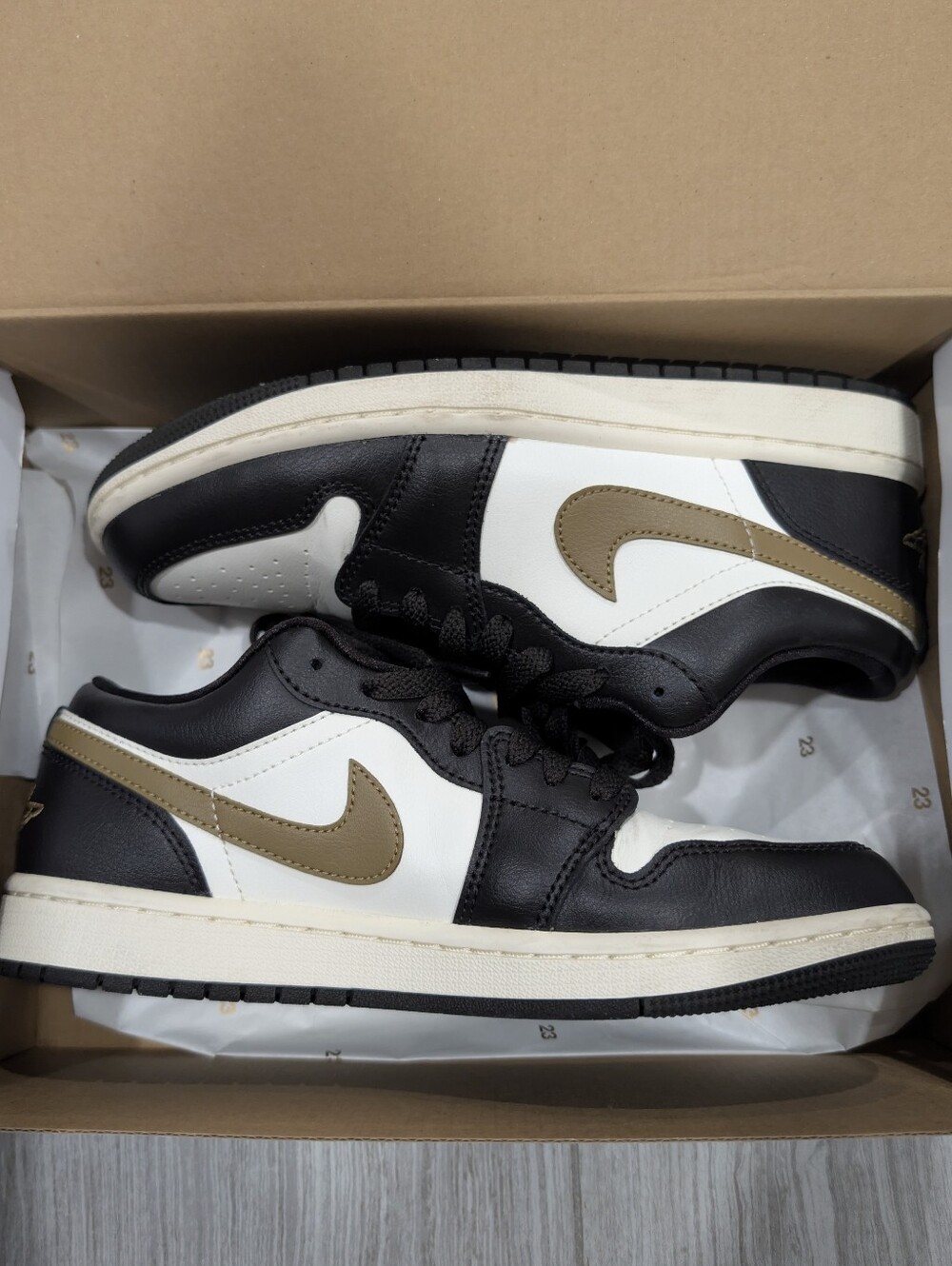 Jordan 1 Low "Shadow brown" Sz 7.5w